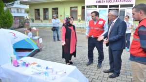 Düzce'de ev yangını