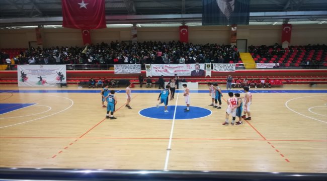 Bafra'da liseler arası basketbol turnuvası sona erdi