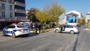 Bafra'da trafik kazası: 1 yaralı