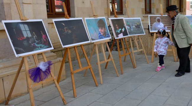 Bayburt'ta "Kadrajımdaki Kültürler" fotoğraf sergisi açıldı
