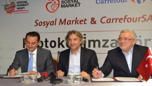 Beyoğlu Belediyesi Sosyal Market ile CarrefourSA arasında iş birliği