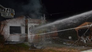 Bolu'da ev yangını
