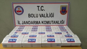 Bolu'da kaçak sigara operasyonu
