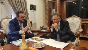 Borsadan Vali Çeber'e ziyaret