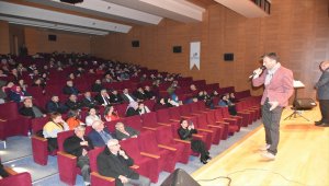 Boyabat'ta şiir dinletisi ve söyleşi