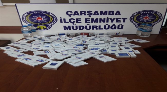 Çarşamba’da kaçakçılık operasyonu