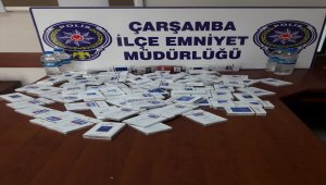 Çarşamba’da kaçakçılık operasyonu