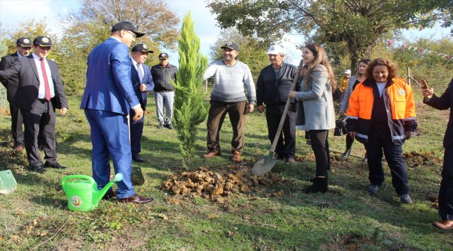 Denetimli serbestlik yükümlüleri fidan dikti
