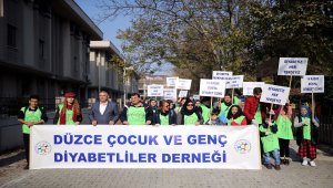 Diyabete dikkati çekmek için çöp topladılar