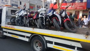 Düzce'de motosiklet denetimleri