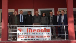 Eğitim Bir-Sen yönetiminden gazete ziyareti