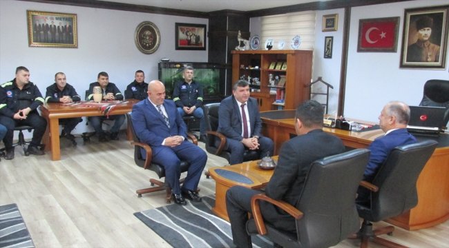 Ereğli Kaymakamı Çorumluoğlu'ndan ziyaret