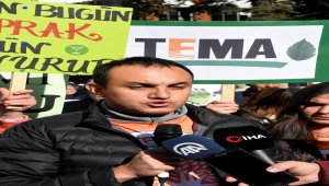 Erozyona dikkat çekmek için yürüdüler