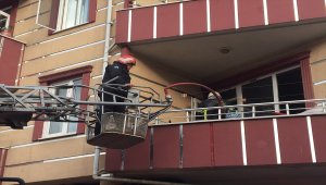 Fatsa'da ev yangını