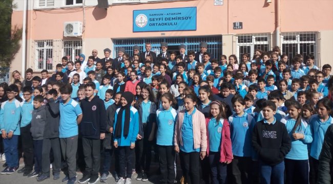 Gaziler anılarını öğrencilerle paylaştı