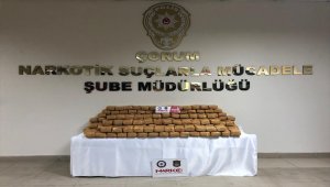 Gıda malzemelerinin arasında 110 kilogram eroin bulundu