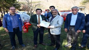Giresun'da orman köylerine yangın söndürme tankeri dağıtıldı