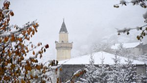 Gümüşhane'de kar yağışı