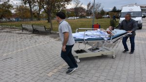 Hastanede yangın tatbikatı