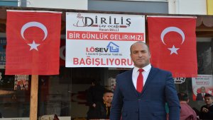 İş yerinin bir günlük gelirini LÖSEV'e bağışladı