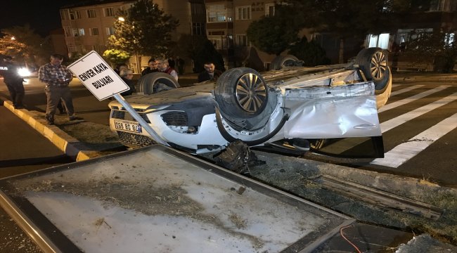 Karabük'te trafik kazası: 2 yaralı