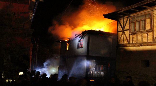 Kastamonu'da yangın