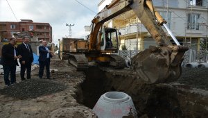 Kul ve Yeşilyurt, altyapı çalışmalarını inceledi