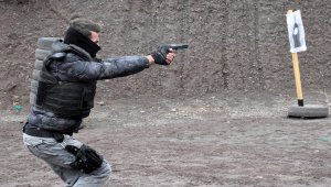 Polise "ileri atış teknikleri" eğitimi