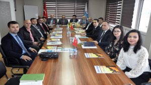 Rektör Sarıbıyık'tan DTO'ya ziyaret
