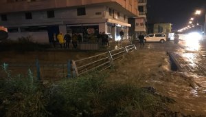 Samsun'da dere taşkını