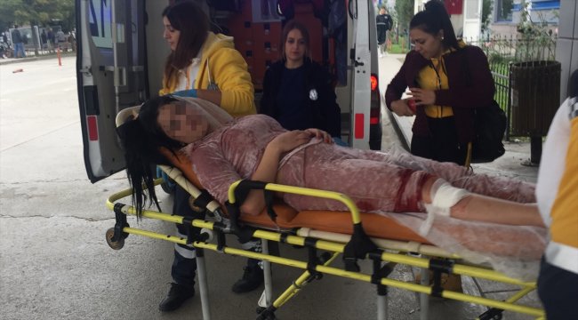 Samsun'da silahla yaralama
