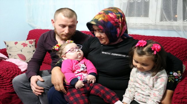 Tek dilekleri kızlarının sağlığına kavuşması