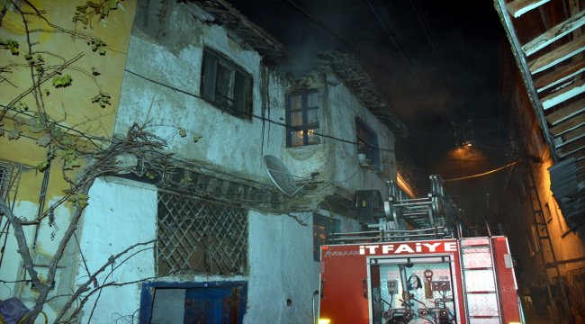 Tokat'ta ev yangını