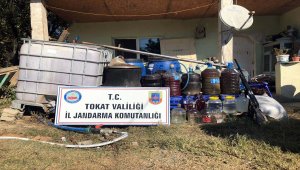 Tokat'ta sahte içki operasyonu