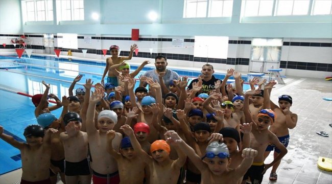 Tokat'ta "Yüzme Bilmeyen Kalmasın" projesi