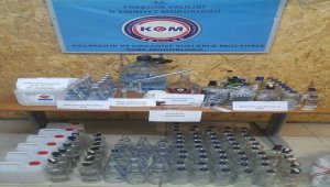 Trabzon'da kaçak içki operasyonu