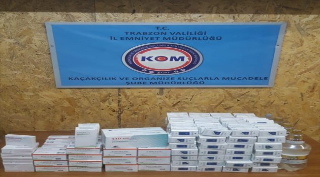 Trabzon'da kaçakçılıkla mücadele