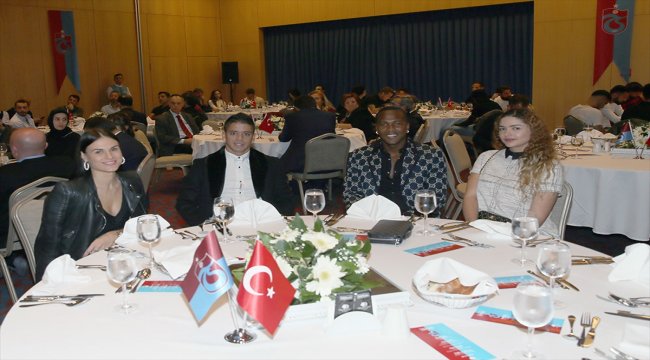 Trabzonspor camiası yemekte bir araya geldi