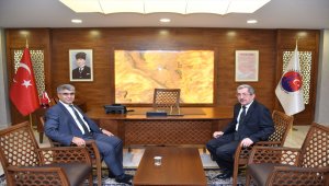 Vali Gürel'den Başkan Vergili'ye ziyaret