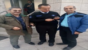 Yaralı çulluk kuşu yetkililere teslim edildi