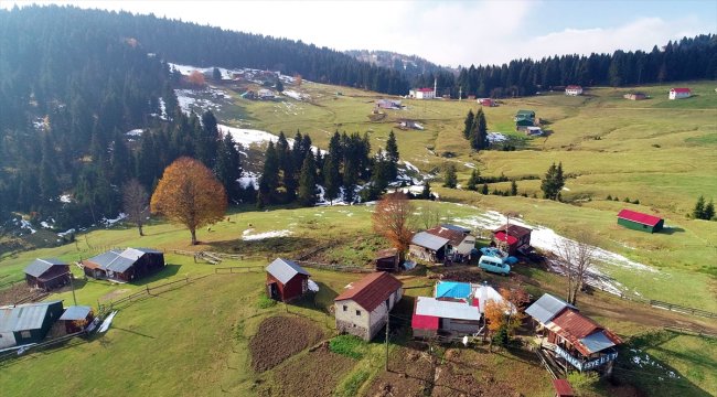"Yayla kenti" Trabzon görsel şölen sunuyor
