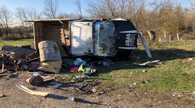 Zonguldak'ta trafik kazası: 4 yaralı