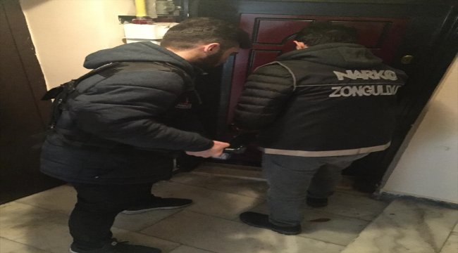 Zonguldak'ta uyuşturucu operasyonu