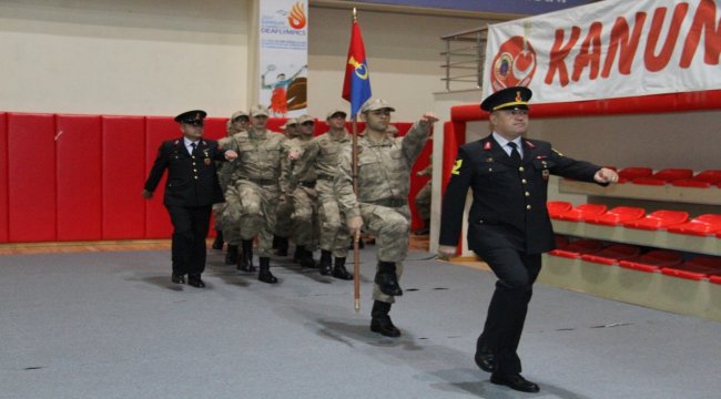 Acemi erler yemin etti