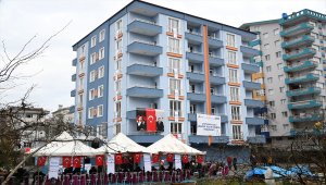 AFAD konutları teslim töreni