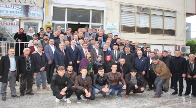 AK Parti adayı Demir, Havza’yı ziyaret etti