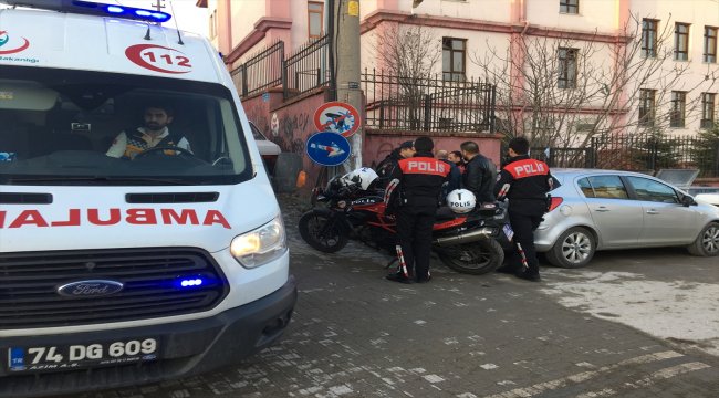 Bartın'da 1 kişi bıçakla yaralandı
