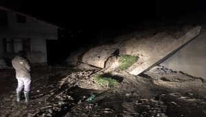 Bartın'da heyelan