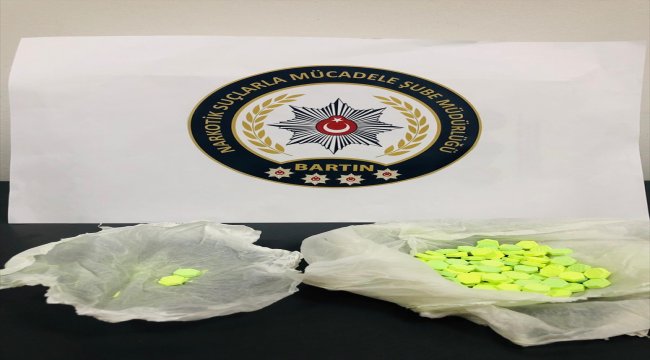 Bartın'da uyuşturucu operasyonu