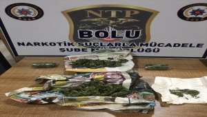 Bolu'da uyuşturucu operasyonu